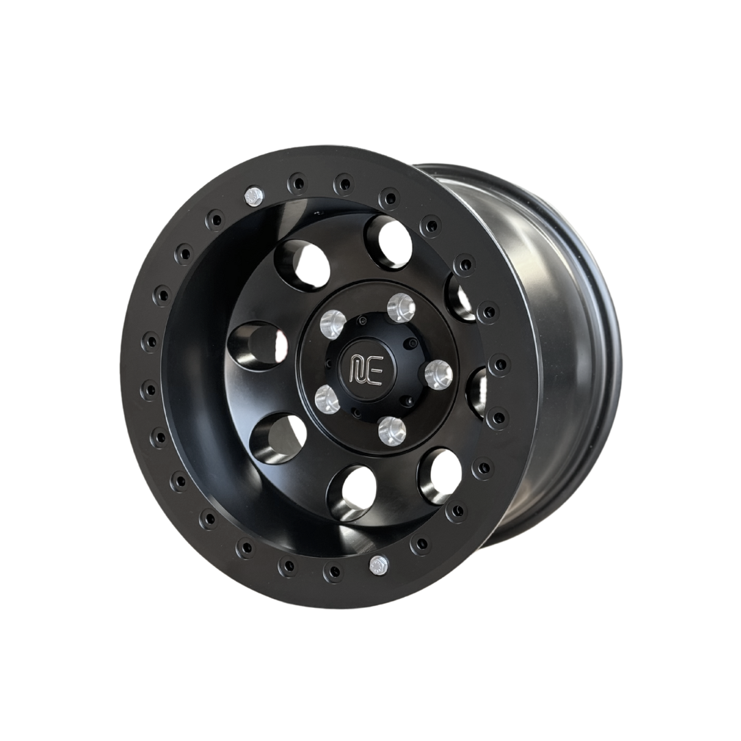4 Llantas RMC 803 BEADLOCK 15X10 - 5X127 Satin black ET-44