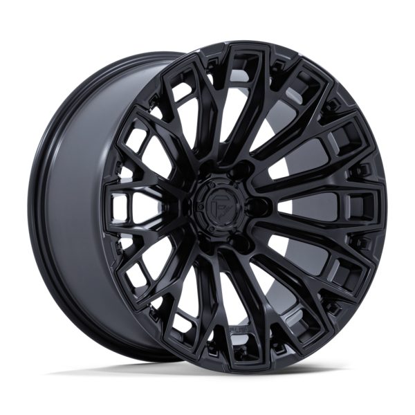 4 Llantas TRAX FC882 17X9 MATTE BLACK 6X139 - Fuel