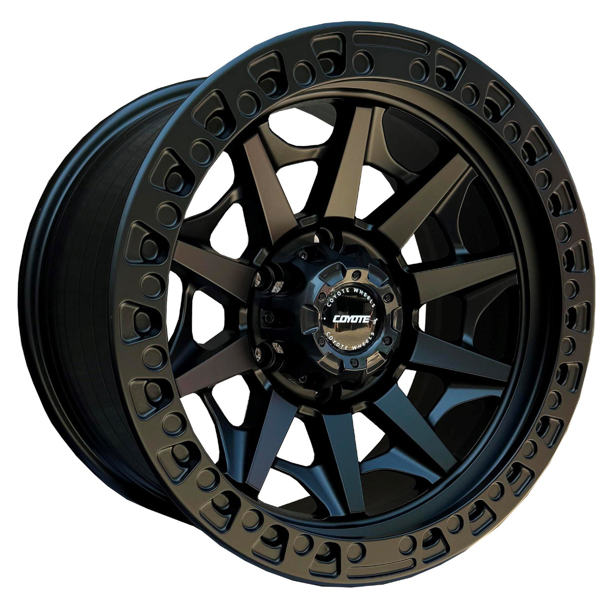 4 Llantas Coyote Wheels Explorer (Aro 17×9 6×139) Offset 0