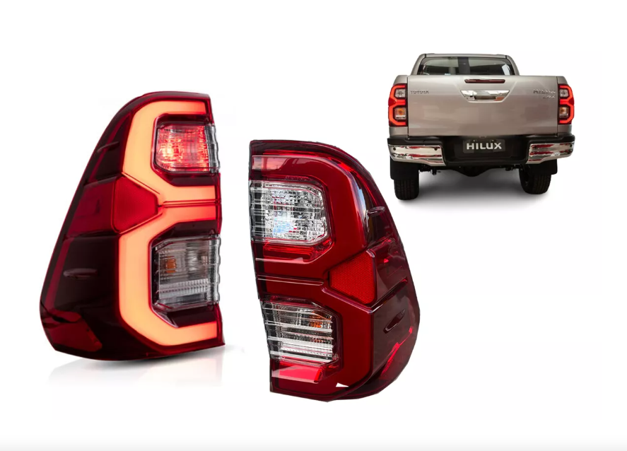 Focos traseros tipo GR Toyota Hilux 2015-2020 MOAB