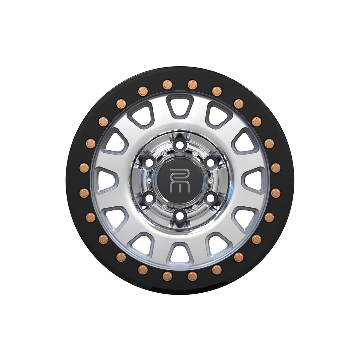 4 Llantas RMC 129 BEADLOCK 16x8 - 6X139,7 Aluminio / Satin black ET-25