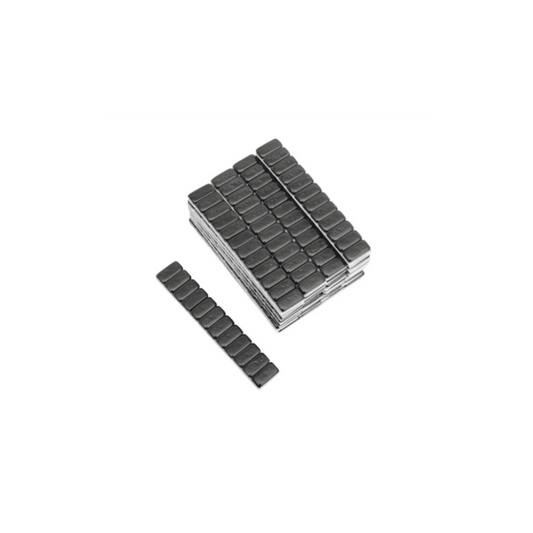 Plomos adhesivos 10gr x 6 caja de 70 unidades MOAB — Negro