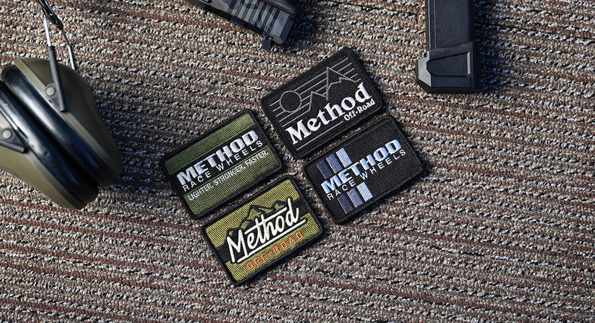 Kit de parches Method rectangulares