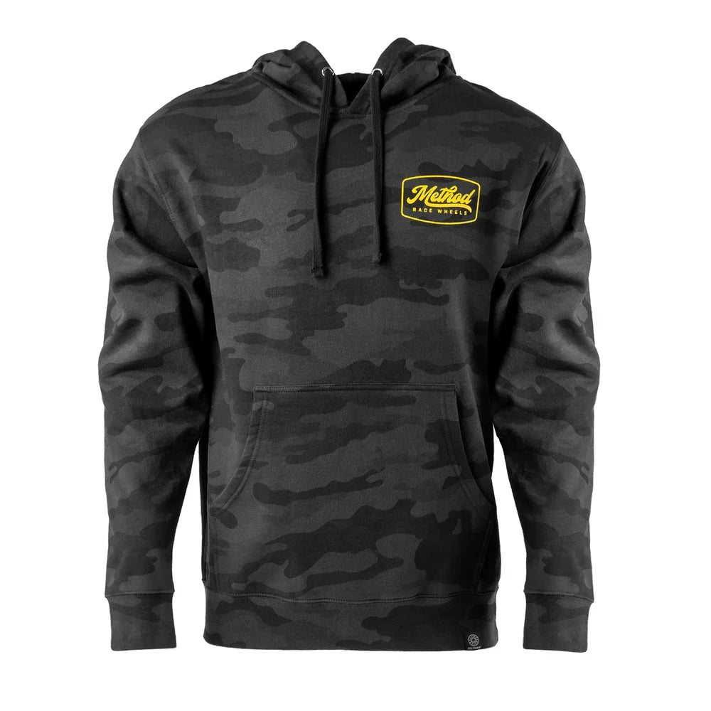 Polerón Method Camo Script Badge Pullover Hoodie — XL