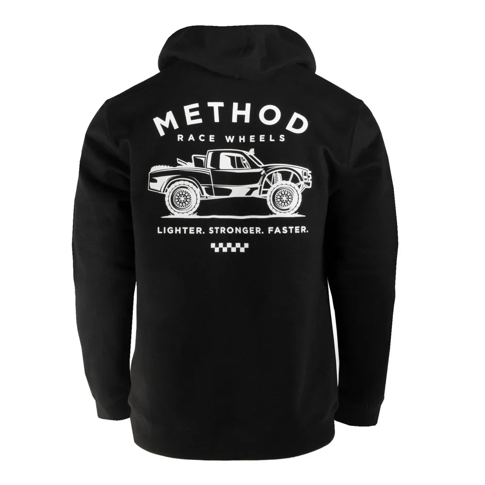 Polerón Negro Method Race Truck Hoodie