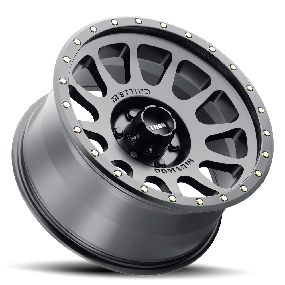 4 Llantas Method MR305 Matte Black 17x8.5 6x139.7 ET+0