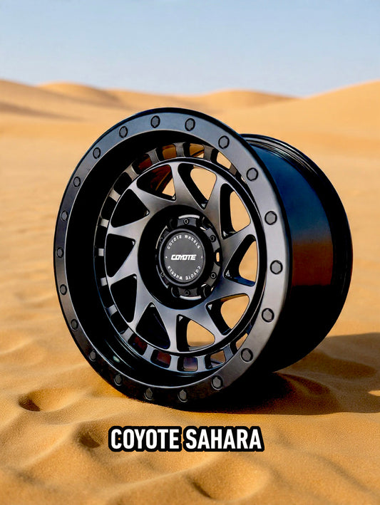 4 Llantas Coyote Wheels Sahara (Aro 17×9 6×139) Offset 0