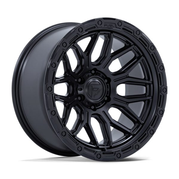 4 Llantas SURGE FC881 17X9 MATTE BLACK 6X139 - Fuel