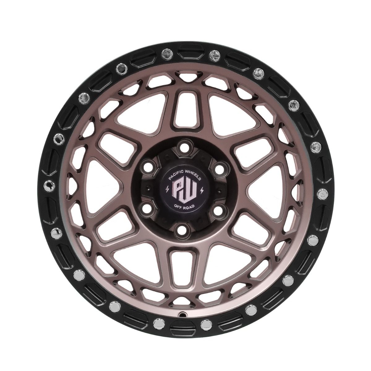 Llanta Pacific Wheels BEAST 17x9 ET0 6x139 — MBRNZ-LB
