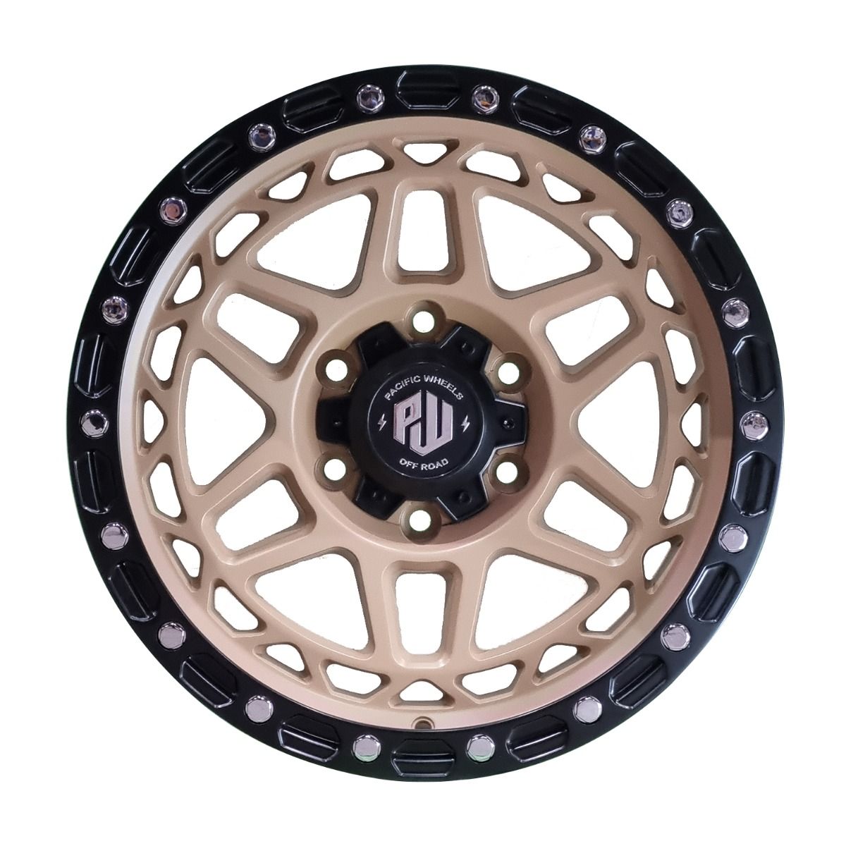 Llanta Pacific Wheels BEAST 17x9 ET0 6x139 — SANDD-LB