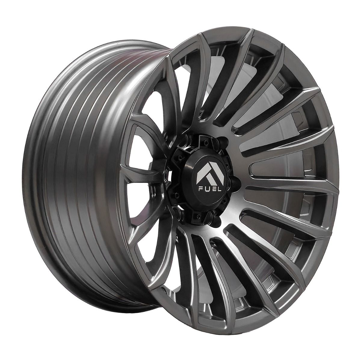 Llanta Pacific Wheels BLADE 17x9 ET0 6x139 — Gris gunmetal mate