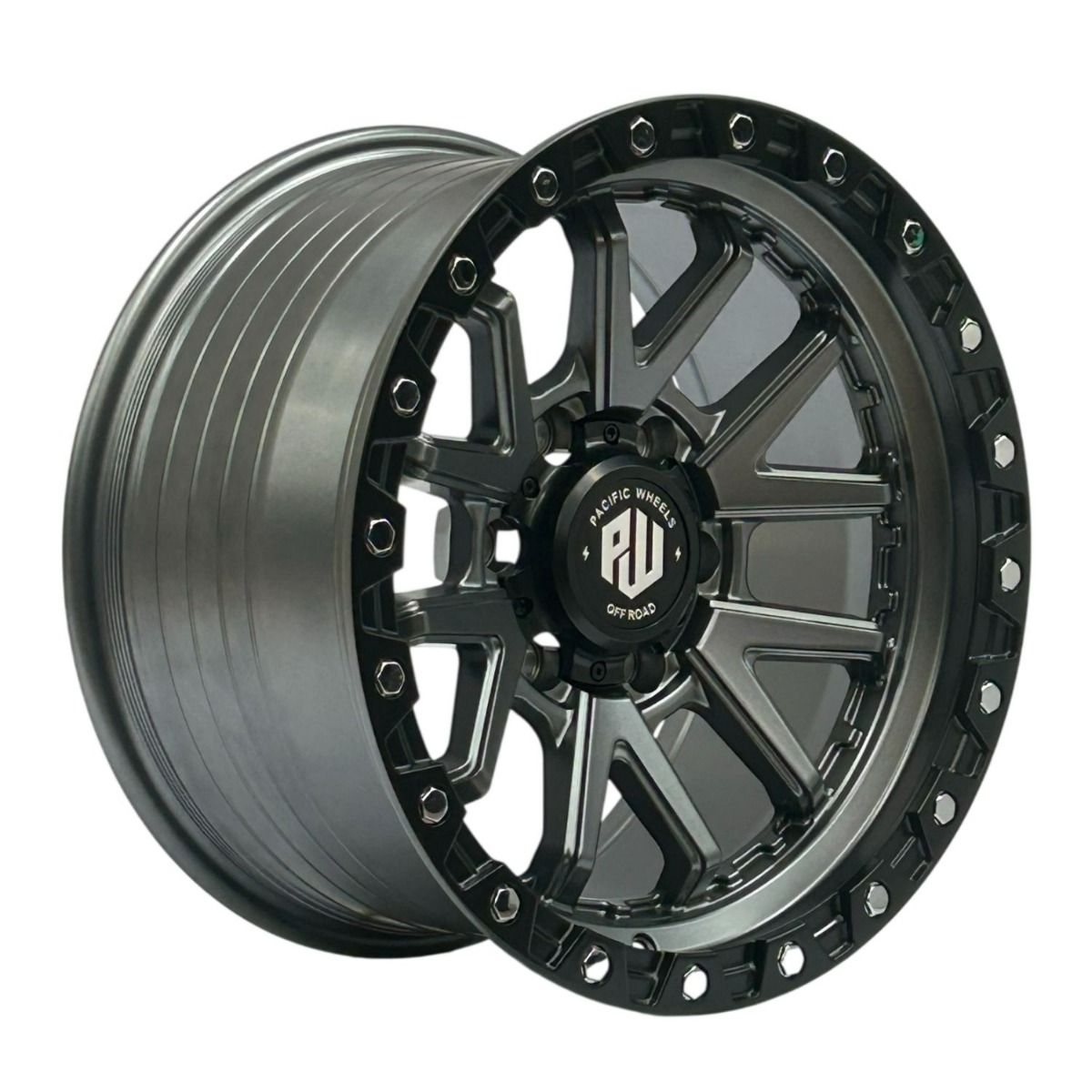 Llanta Pacific Wheels COBRA 17x9 ET0 6x139 — MGy-LB-CR