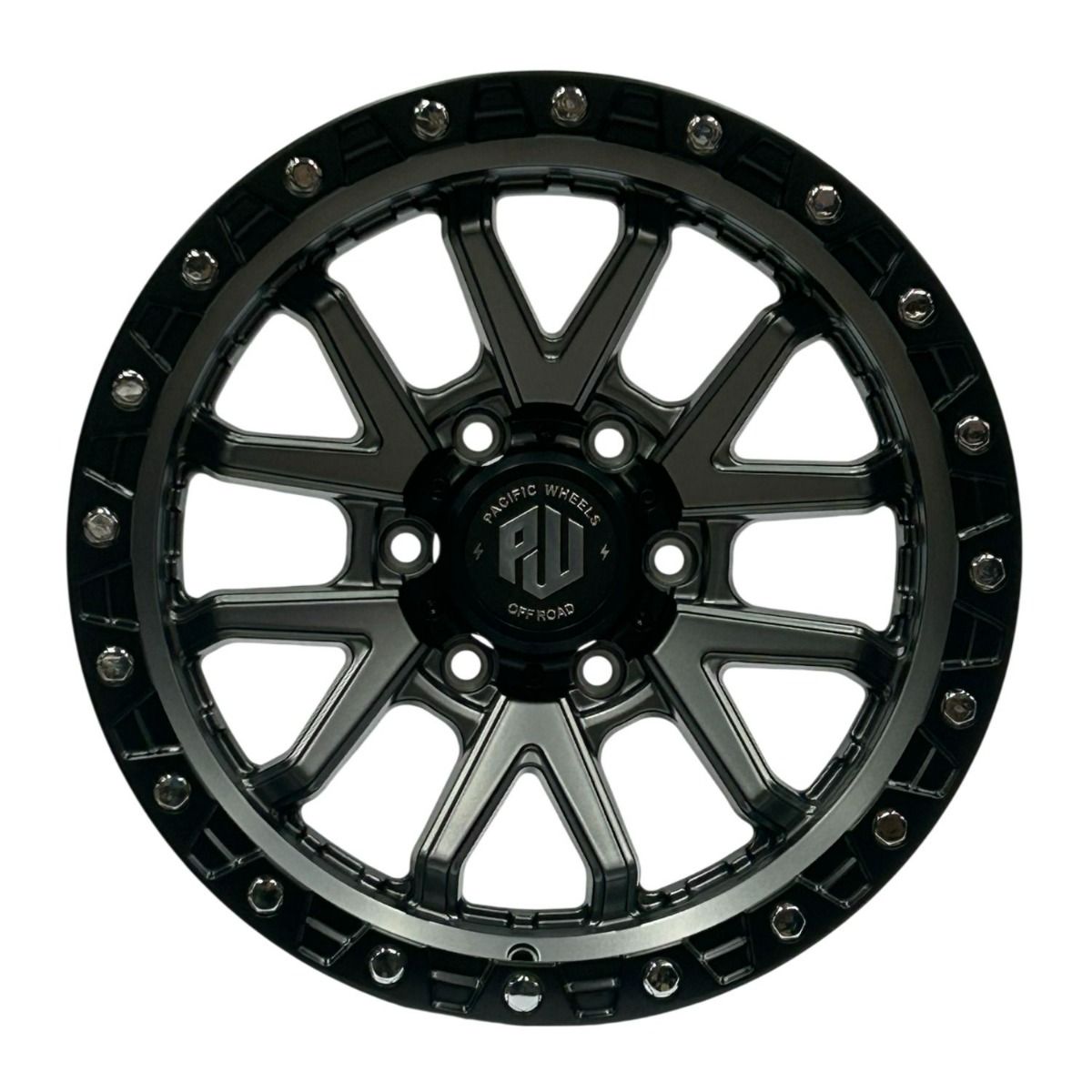 Llanta Pacific Wheels COBRA 17x9 ET0 6x139 — MGy-LB-CR
