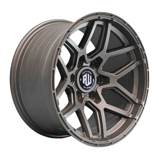 Llanta Pacific Wheels HAWKSPACE 17x9 ET-12 6x139 — Bronce mate