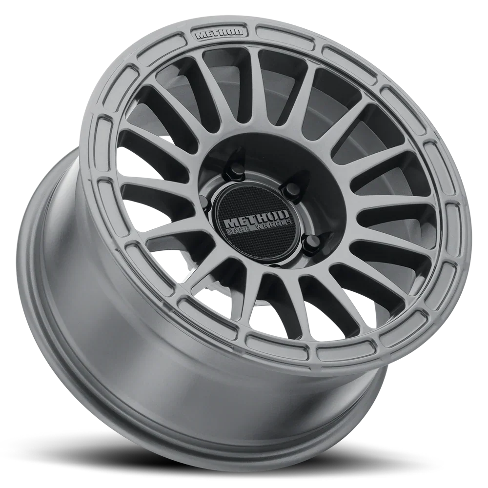 4 Llantas Method MR314 Gloss titanium 17x7.5 5x108 ET+30