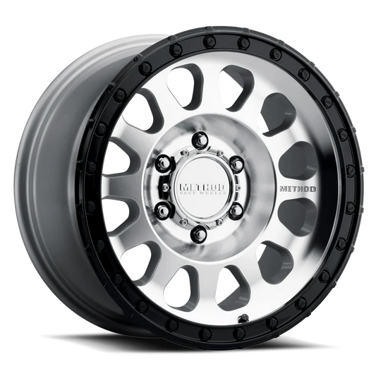 4 Llantas Method MR315 Machined & Gloss Black Lip (17x8.5 6x135)