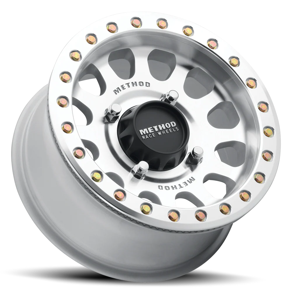 4 Llantas Method MR401 Beadlock Machined (15x7 6x139.7)
