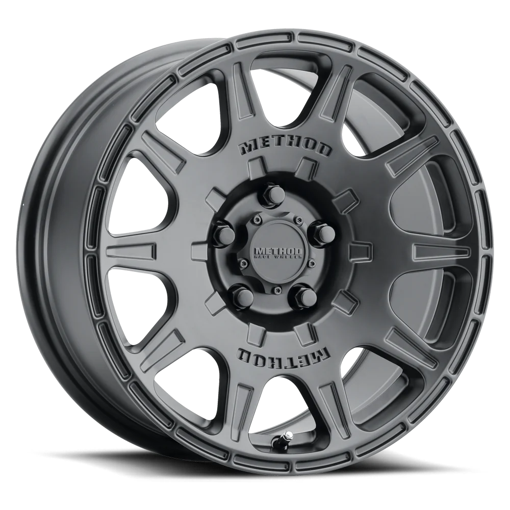 4 Llantas Method MR502 Matte Black 17x8 5x114.3 ET+38