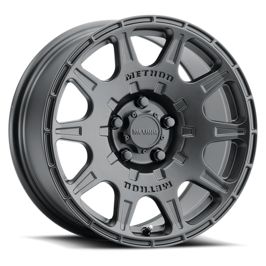 4 Llantas Method MR502 Matte Black 17x8 5x114.3 ET+38