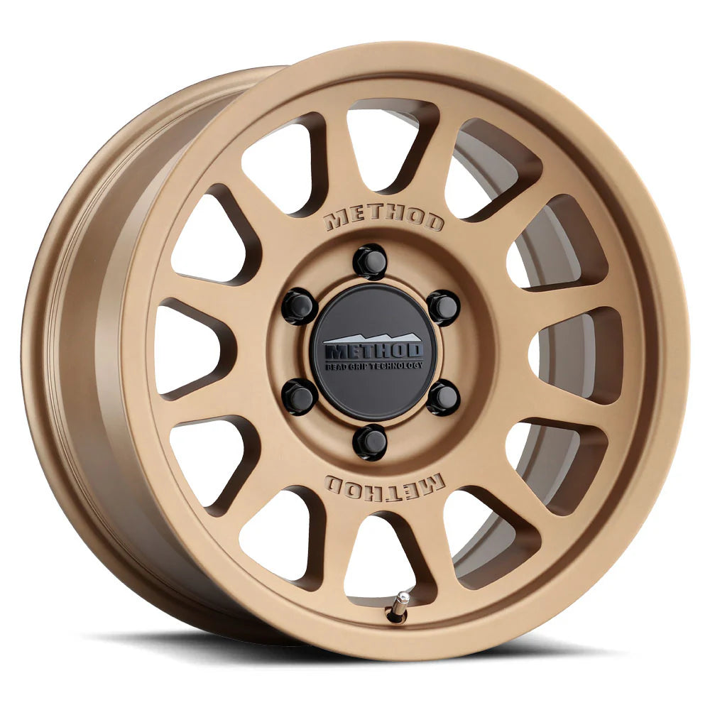 4 Llantas Method MR703 BeadGrip Matte Bronze (17x9" 6x139,7)