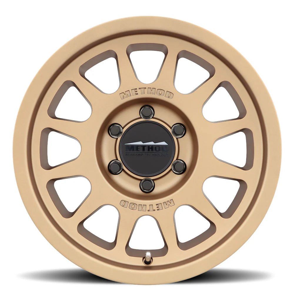 4 Llantas Method MR703 BeadGrip Matte Bronze (17x9" 6x139,7)