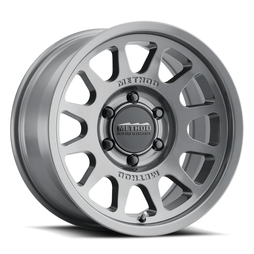 4 Llantas Method MR703 BeadGrip Gloss Titanium (17x9" 6x139,7)
