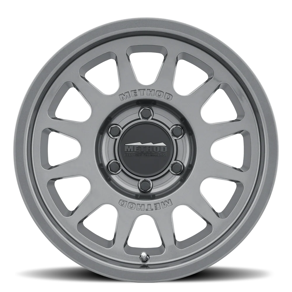 4 Llantas Method MR703 BeadGrip Gloss Titanium (17x9" 6x139,7)