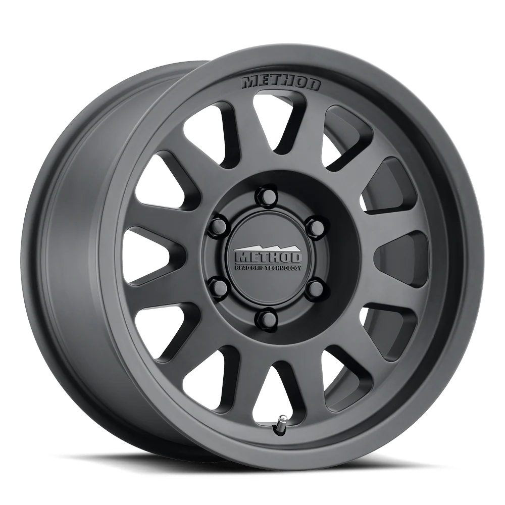 4 Llantas Method MR704 BeadGrip Matte Black (17x8,5 6x135)