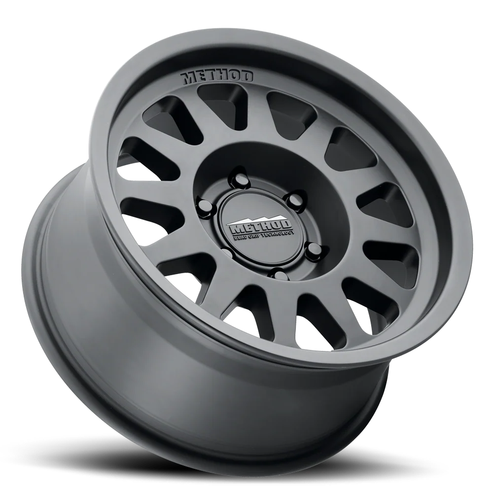 4 Llantas Method MR704 BeadGrip Matte Black (17x8,5 6x135)