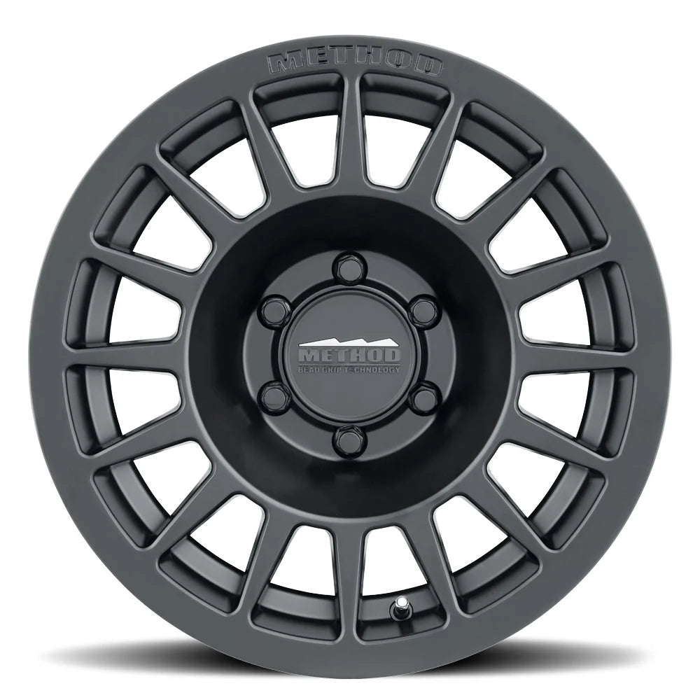 4 Llantas Method MR707 BeadGrip Matte Black (17x8.5" 6x139,7)