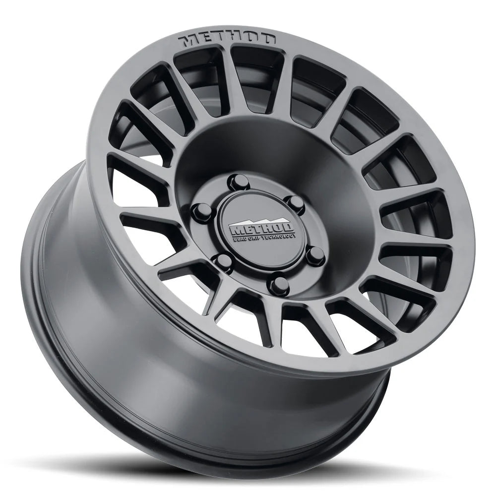 4 Llantas Method MR707 BeadGrip Matte Black (17x8.5" 6x139,7)