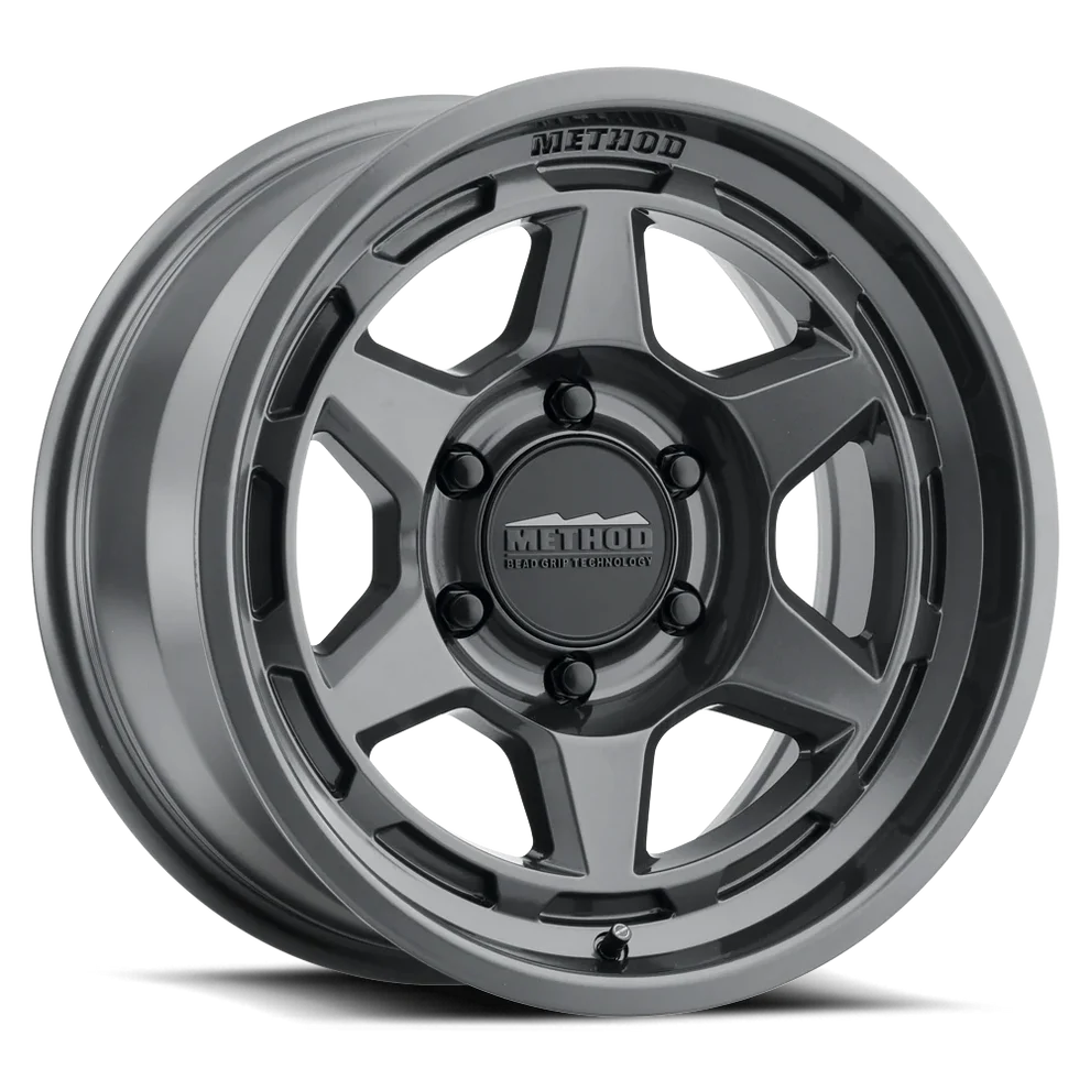 4 Llantas Method MR708 Beadgrip Gloss Titanium (17x8.5 5x127)