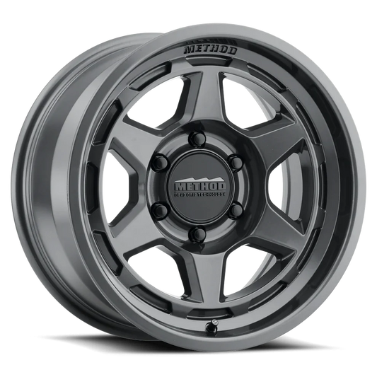4 Llantas Method MR708 Beadgrip Gloss Titanium (17x8.5 5x127)