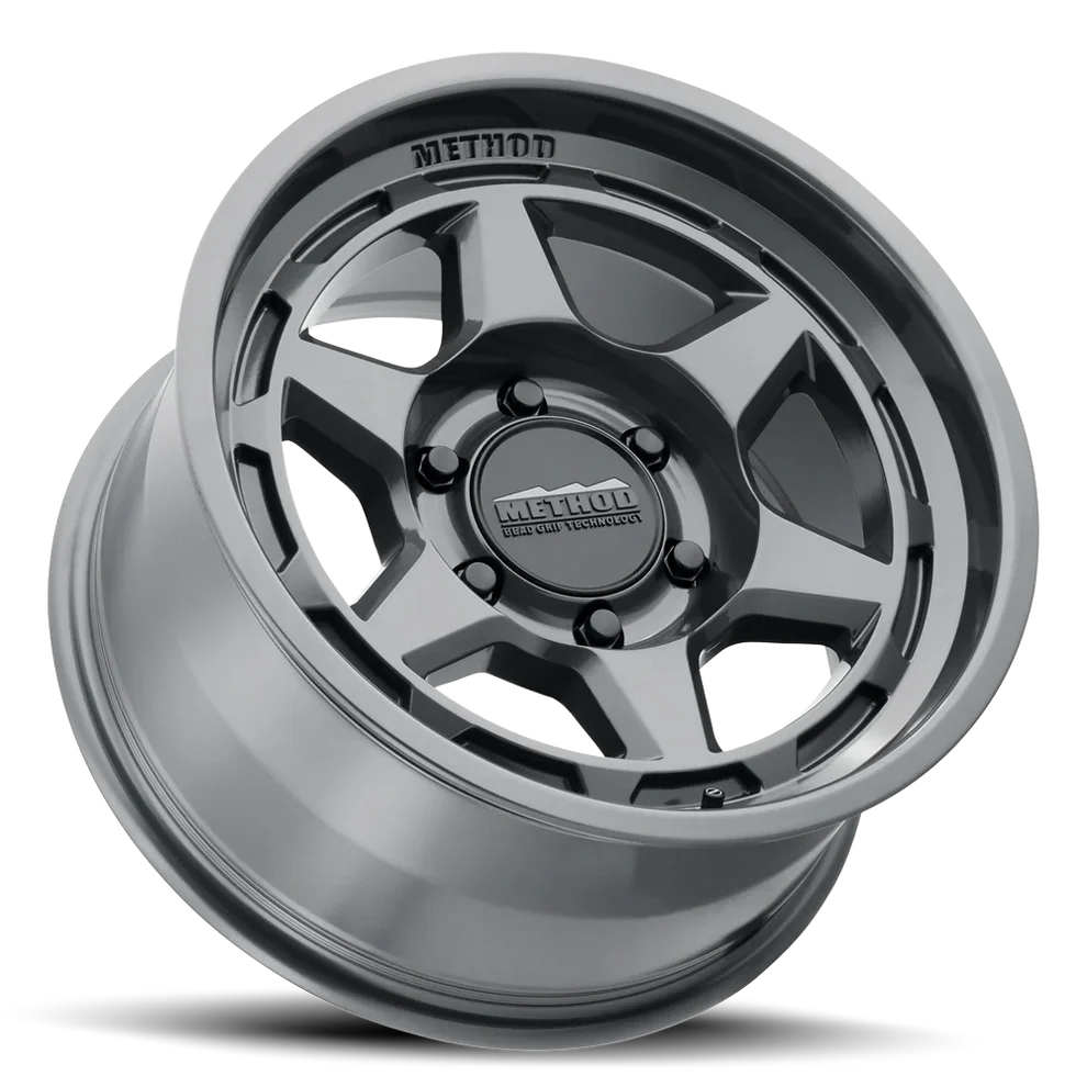 4 Llantas Method MR708 Beadgrip Gloss Titanium (17x8.5 5x127)
