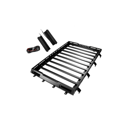 Roof Rack V2 con focos Jimny 2019+ MOAB — 2 Puertas