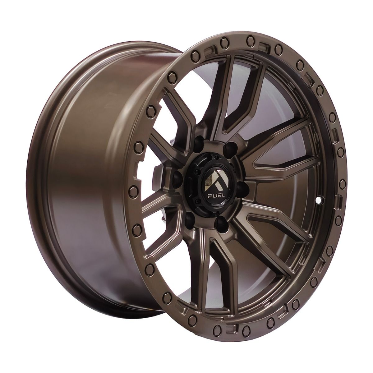 Llanta Pacific Wheels REBEL6 17x9 ET-5 6x139 — Bronce mate