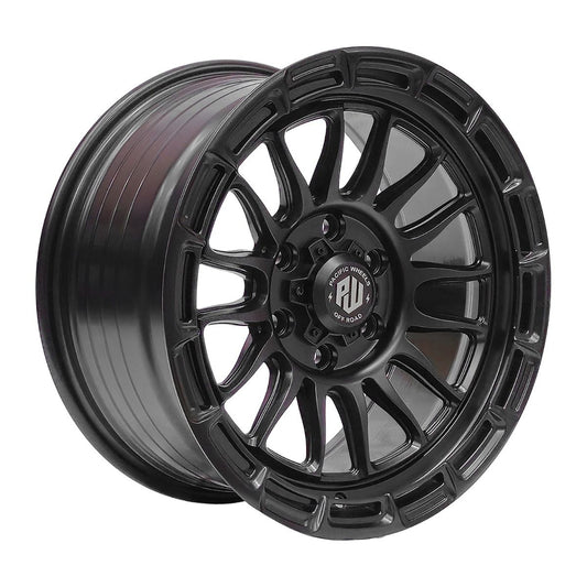 Llanta Pacific Wheels RIVAL 17x8.5 ET20 6x139 — Negro mate