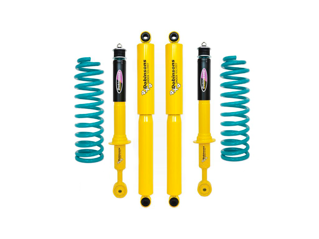 Suspensión Dobinsons Twin Tube para Mitsubishi L200 2015-2024, kit de referencia TW05. Imagen referencial.