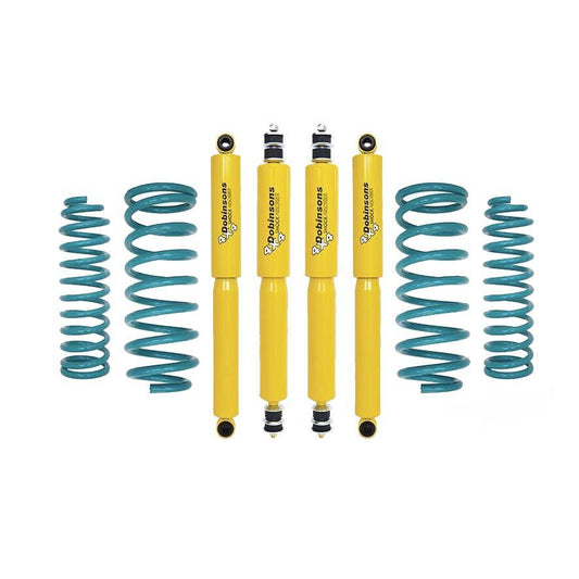 Suspensión Dobinsons Twin Tube para Toyota Land Cruiser Prado 150, kit de referencia TW16. Imagen referencial.