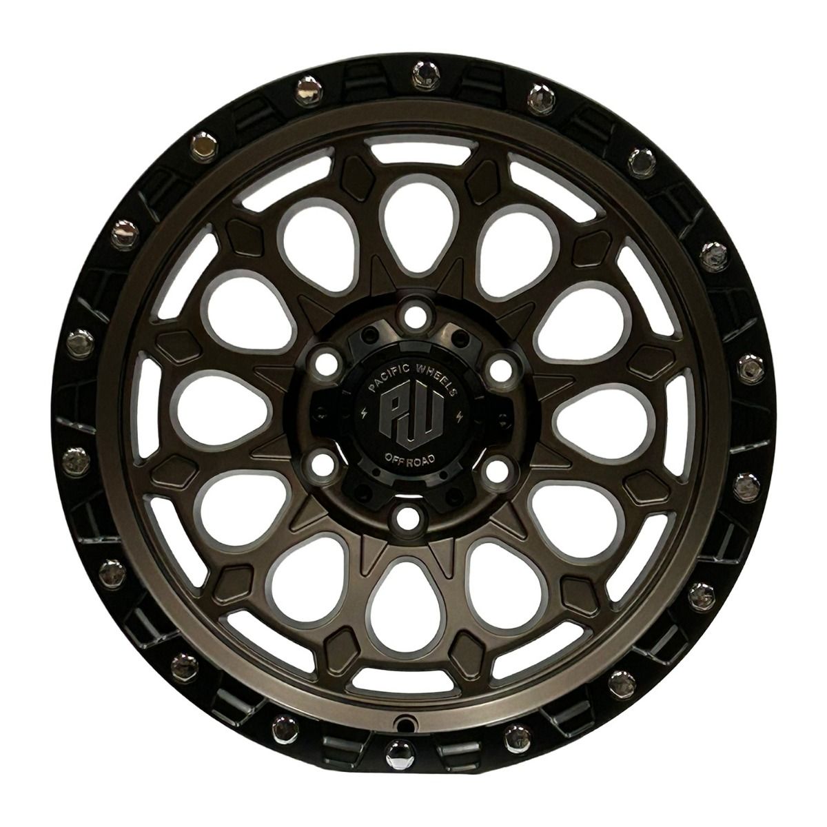 Llanta Pacific Wheels TERRA 17x9 ET0 6x139 — MBrnz-LB-CR