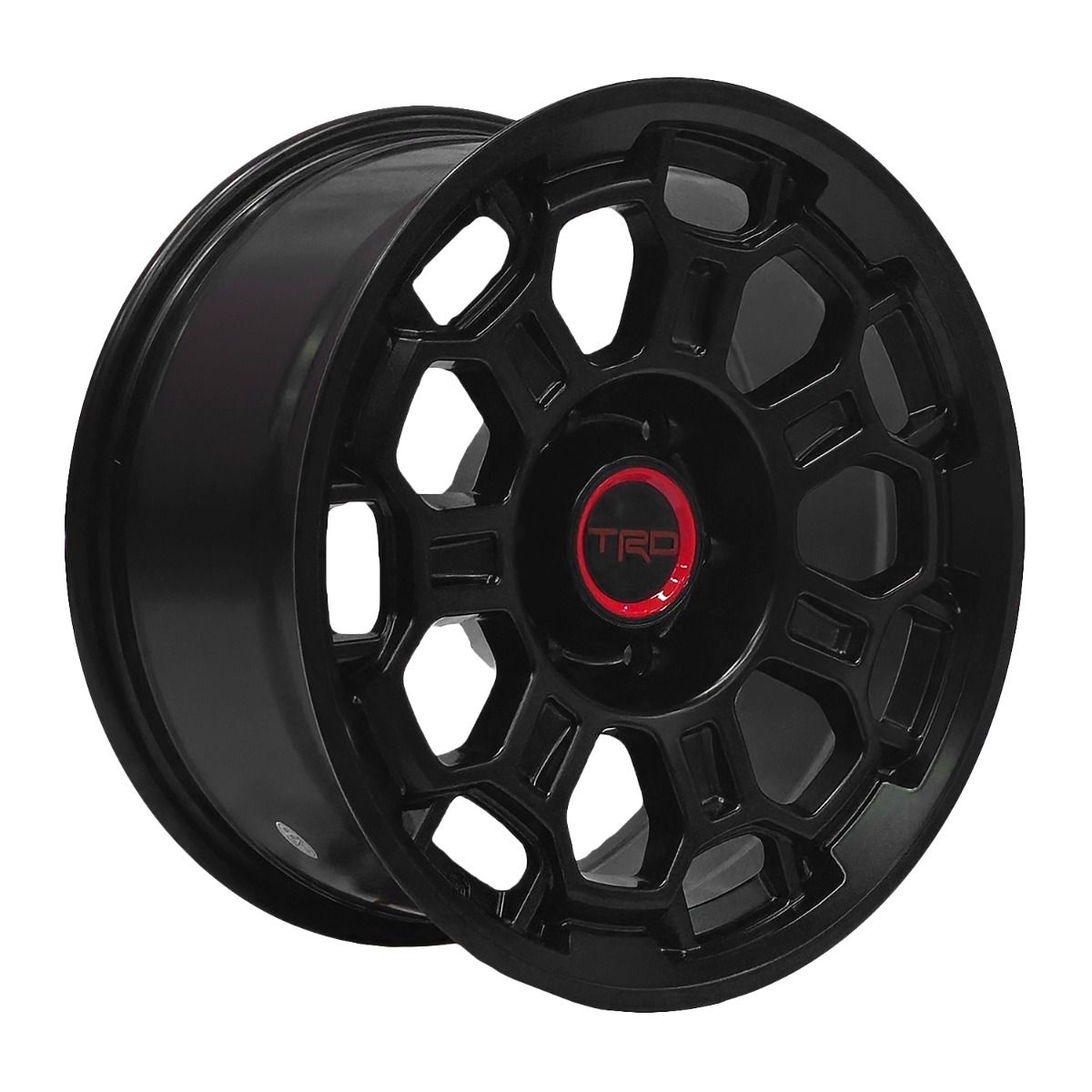 Llanta Pacific Wheels TRDFJ 17x8 ET5 6x139 — Negro mate