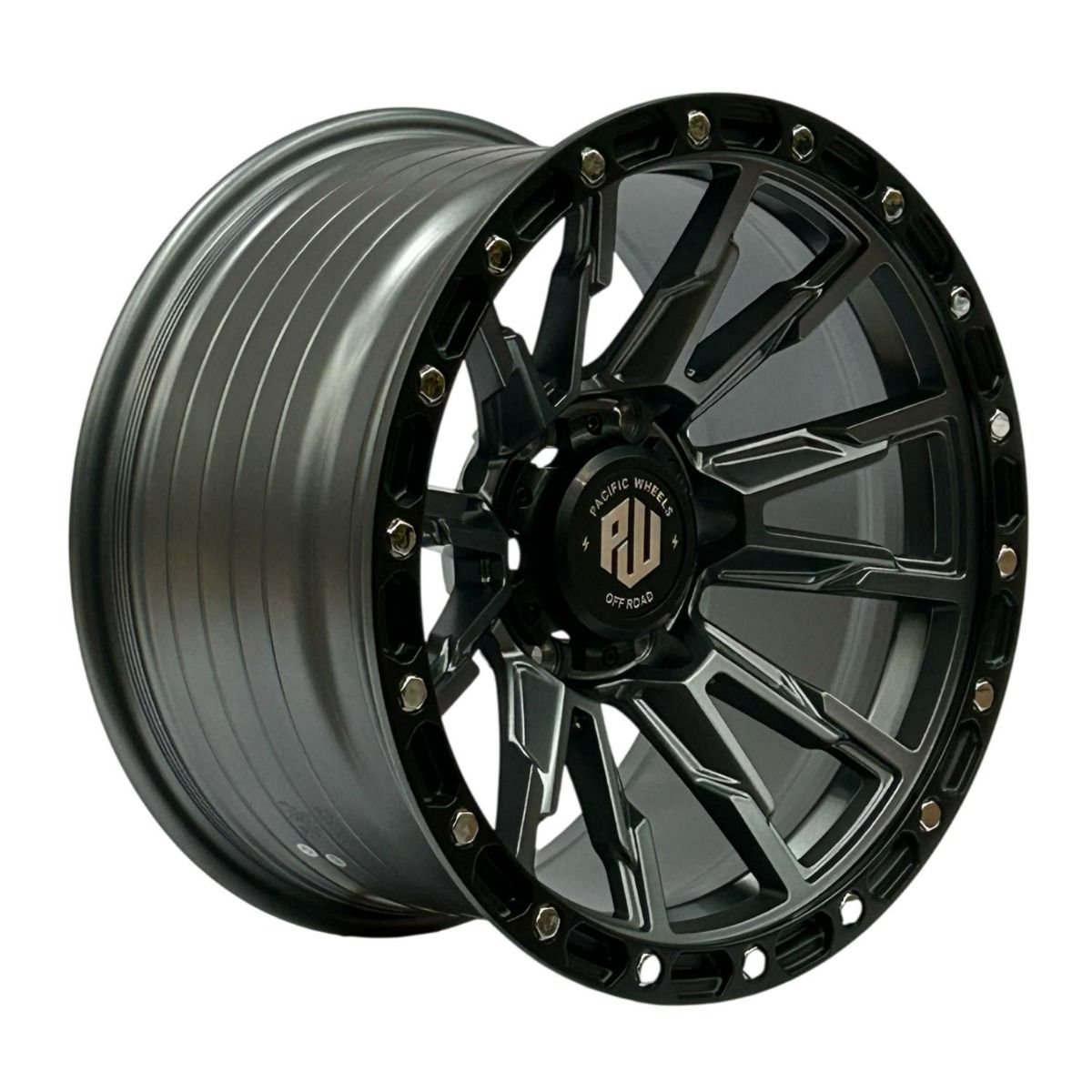 Llanta Pacific Wheels TRIGGER 17x9 ET0 6x139 — MGy-LB-CR