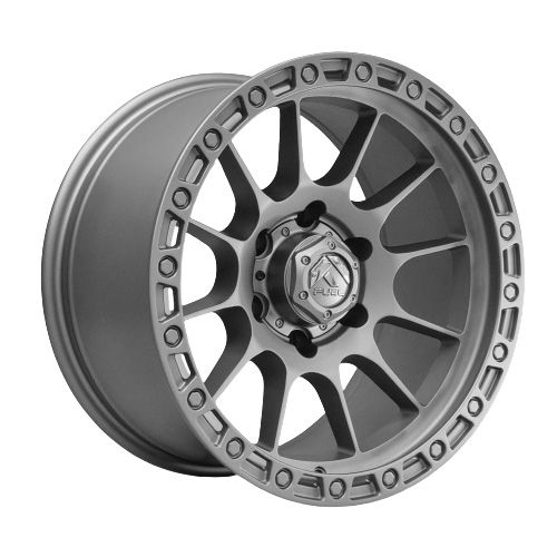 Llanta Pacific Wheels VECTOR 17x9 ET-12 6x139 — Gris gunmetal mate