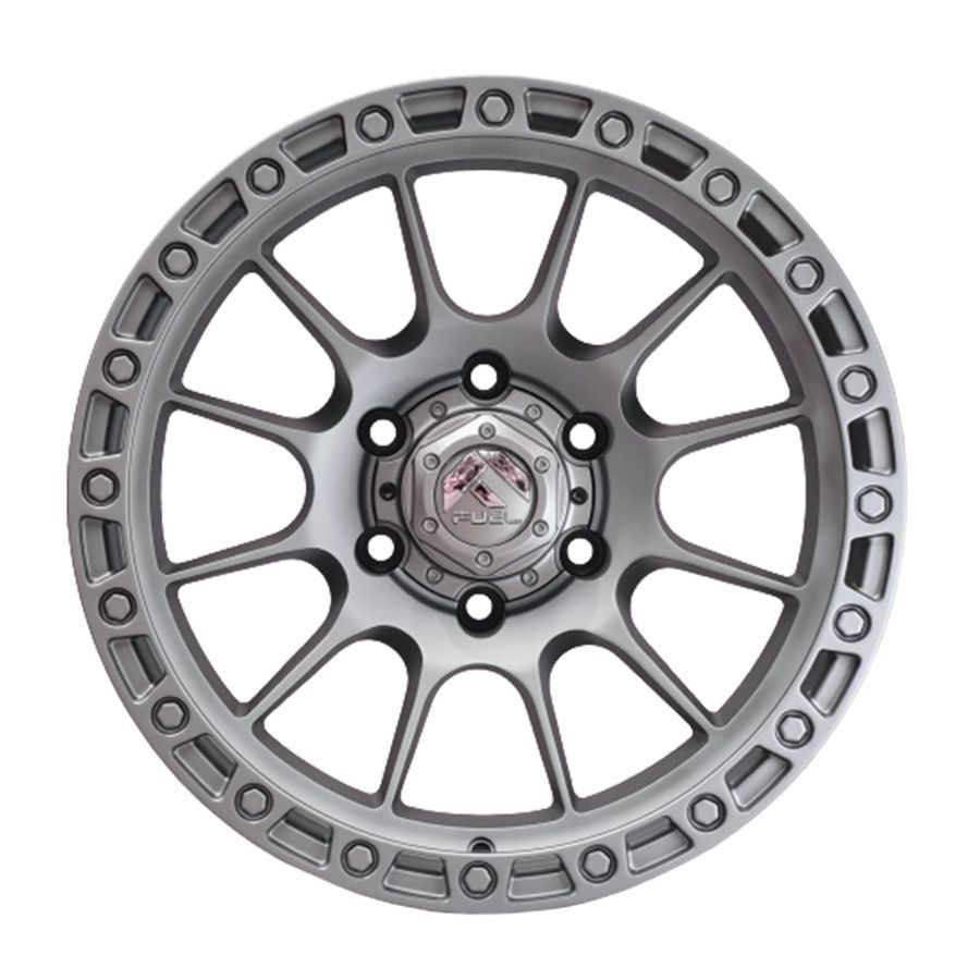 Llanta Pacific Wheels VECTOR 17x9 ET-12 6x139 — Gris gunmetal mate