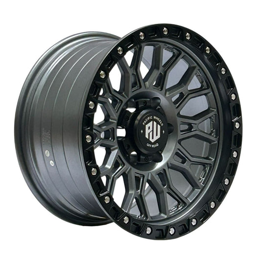 Llanta Pacific Wheels WILK 17x9 ET0 6x139 — MGy-LB-CR
